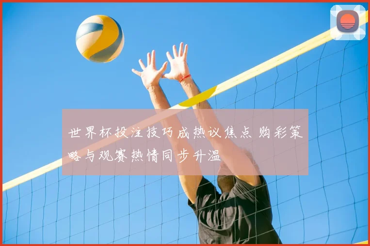 世界杯投注技巧成热议焦点 购彩策略与观赛热情同步升温