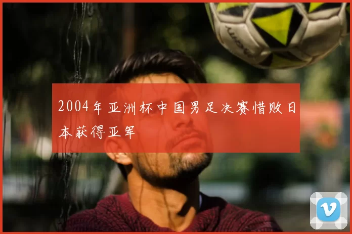 2004年亚洲杯中国男足决赛惜败日本获得亚军